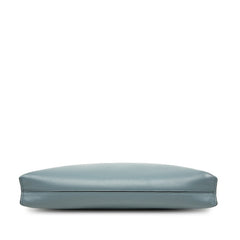 ロエベ アナグラム ショルダーバッグ ライトブルー レザー レディース LOEWE 【中古】