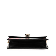 ブルガリ セルペンティ フォーエバー ポーチ 小物入れ ブラック マルチカラー レザー レディース BVLGARI 【中古】