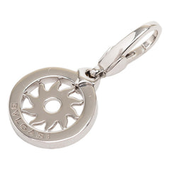 ブルガリ トンドサン ペンダントトップ チャーム K18WG ホワイトゴールド レディース BVLGARI 【中古】