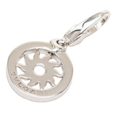 ブルガリ トンドサン ペンダントトップ チャーム K18WG ホワイトゴールド レディース BVLGARI 【中古】