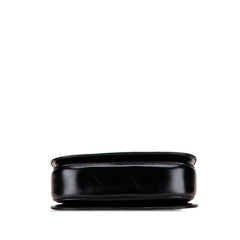 グッチ バンブー ハンドバッグ ショルダーバッグ 2WAY 00020460188 ブラック レザー レディース GUCCI 【中古】