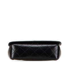 シャネル マトラッセ20 ココマーク チェーン ショルダーバッグ ブラック ラムスキン レディース CHANEL 【中古】