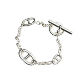 エルメス シェーヌダンクル ファランドール ブレスレット SV925 シルバー レディース HERMES 【中古】