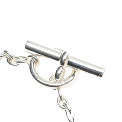 エルメス シェーヌダンクル ファランドール ブレスレット SV925 シルバー レディース HERMES 【中古】