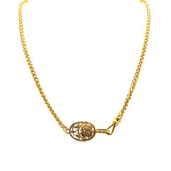 シャネル ヴィンテージ ココマーク ネックレス ゴールド メッキ レディース CHANEL 【中古】