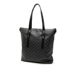 ルイ ヴィトン ダミエ グラフィット スカイライン トートバッグ ショルダーバッグ 2WAY N41456 ブラック PVC レザー メンズ LOUIS VUITTON 【中古】