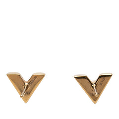 ルイ ヴィトン エセンシャル V スタッドピアス M68153 ゴールド メッキ レディース LOUIS VUITTON 【中古】