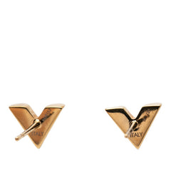 ルイ ヴィトン エセンシャル V スタッドピアス M68153 ゴールド メッキ レディース LOUIS VUITTON 【中古】