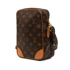 ルイ ヴィトン モノグラム アマゾン 斜め掛け ショルダーバッグ M45236 ブラウン PVC レザー レディース LOUIS VUITTON 【中古】