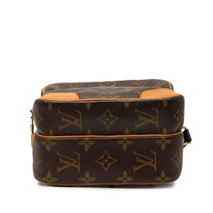 ルイ ヴィトン モノグラム アマゾン 斜め掛け ショルダーバッグ M45236 ブラウン PVC レザー レディース LOUIS VUITTON 【中古】