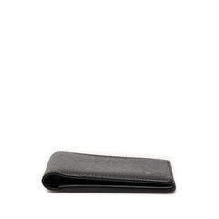 ルイ ヴィトン タイガ ポルトフォイユ ミュルティプル 二つ折り財布 M30531 ノワール ブラック レザー メンズ LOUIS VUITTON 【中古】