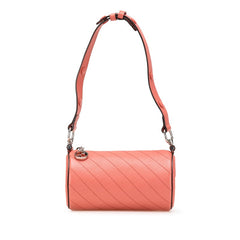 グッチ ブロンディ ショルダーバッグ 760170 ピンク レザー レディース GUCCI 中古