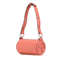 グッチ ブロンディ ショルダーバッグ 760170 ピンク レザー レディース GUCCI 中古