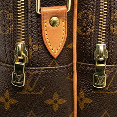 ルイ ヴィトン モノグラム リポーターPM 斜め掛け ショルダーバッグ M45254 ブラウン PVC レザー レディース LOUIS VUITTON 【中古】