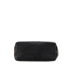 シャネル ココマーク マトラッセ 復刻トート トートバッグ ブラック キャビアスキン レディース CHANEL 【中古】