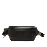 サンローラン ボディバッグ ウエストバッグ 505671 ブラック レザー レディース SAINT LAURENT 中古