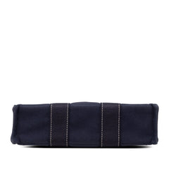 エルメス フールトゥ PM ハンドバッグ ネイビー キャンバス レディース HERMES 【中古】