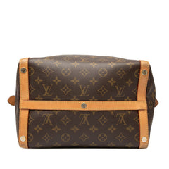 ルイ ヴィトン モノグラム マレMM ハンドバッグ M41070 ブラウン PVC レザー レディース LOUIS VUITTON 【中古】