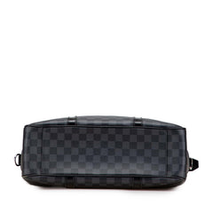 ルイ ヴィトン ダミエ グラフィット タダオ ハンドバッグ ショルダーバッグ 2WAY N51192 ブラック PVC レザー メンズ LOUIS VUITTON 【中古】