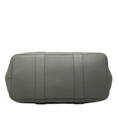 エルメス ガーデンパーティPM トートバッグ ハンドバッグ グレー系 ネゴンダ レディース HERMES 【中古】