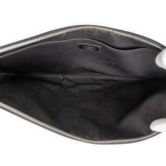 ルイ ヴィトン ダミエ グラフィット ポシェット ジュールGM NM クラッチバッグ N64437 ブラック PVC メンズ LOUIS VUITTON 【中古】