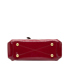 ルイ ヴィトン ヴェルニ モノグラム モンテーニュBB ハンドバッグ ショルダーバッグ 2WAY M50581 マゼンタ パープル系 パテントレザー レディース LOUIS VUITTON 【中古】