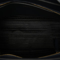 プラダ ハンドバッグ ショルダーバッグ 2WAY 1BA113 ネイビー サフィアーノレザー レディース PRADA 【中古】