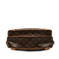 ルイ ヴィトン モノグラム ナイル 斜め掛け ショルダーバッグ M45244 ブラウン PVC レザー レディース LOUIS VUITTON 【中古】