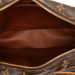ルイ ヴィトン モノグラム ナイル 斜め掛け ショルダーバッグ M45244 ブラウン PVC レザー レディース LOUIS VUITTON 【中古】