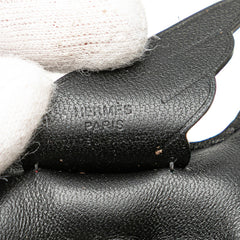 エルメス ロデオ チャーム ペガサスPM バッグチャーム ブラック エトゥープ アニョーミロ レディース HERMES 【中古】