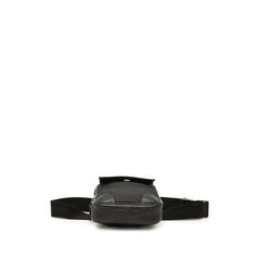 グッチ グッチシマ ウエストバッグ ウエストポーチ 161823 ブラック ナイロン レザー メンズ GUCCI 中古