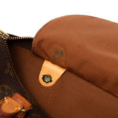 ルイ ヴィトン モノグラム スピーディ30 ハンドバッグ M41526 ブラウン PVC レザー レディース LOUIS VUITTON 【中古】