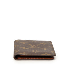 ルイ ヴィトン モノグラム カードケース 名刺入れ ブラウン PVC レザー レディース LOUIS VUITTON 【中古】
