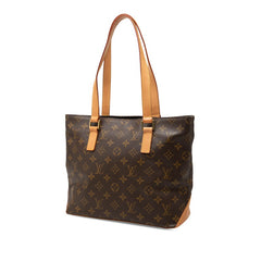 ルイ ヴィトン モノグラム カバピアノ トートバッグ M51148 ブラウン PVC レザー レディース LOUIS VUITTON 【中古】