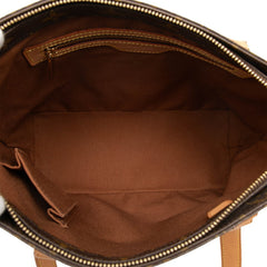 ルイ ヴィトン モノグラム カバピアノ トートバッグ M51148 ブラウン PVC レザー レディース LOUIS VUITTON 【中古】