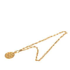 シャネル ヴィンテージ ココマーク ネックレス ゴールド メッキ レディース CHANEL 【中古】