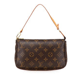 ルイ ヴィトン モノグラム ポシェット アクセソワール ショルダーバッグ M51980 ブラウン PVC レザー レディース LOUIS VUITTON 【中古】
