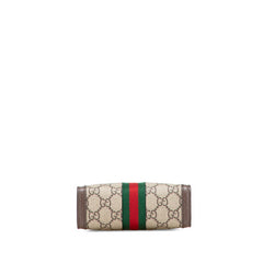 グッチ GGスプリーム オフィディア ハンドバッグ ショルダーバッグ 2WAY 772317 ベージュ ブラウン PVC レザー レディース GUCCI 【中古】