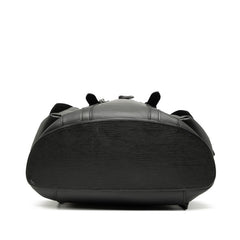 ルイ ヴィトン エピ クリストファーPM リュック バックパック M53413 ノワール ブラック レザー レディース LOUIS VUITTON 【中古】