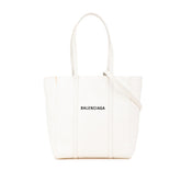 バレンシアガ エブリデイ トートバッグ ショルダーバッグ 2WAY 551810 ホワイト キャンバス レディース BALENCIAGA 【中古】