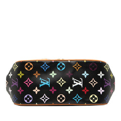 ルイ ヴィトン モノグラム マルチカラー マリリン チェーン ショルダーバッグ ハンドバッグ M40128 ブラック マルチカラー PVC レザー レディース LOUIS VUITTON 【中古】