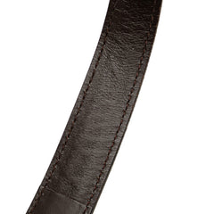 ルイ ヴィトン ダミエ オーバーニュ ショルダーバッグ N51129 ブラウン PVC レザー レディース LOUIS VUITTON 中古