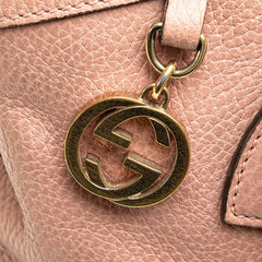 グッチ インターロッキングG ハンドバッグ ショルダーバッグ 2WAY 449651 ピンク レザー レディース GUCCI 【中古】