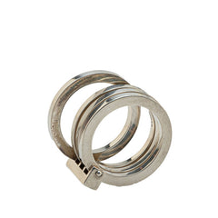 グッチ リング 指輪 4連 SV925 シルバー レディース GUCCI 【中古】