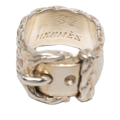エルメス ディアンヌ リング 指輪 #52 SV925 シルバー レディース HERMES 【中古】