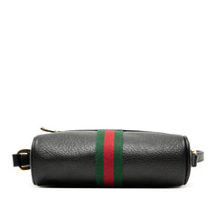 グッチ オフィディア シェリーライン 斜め掛け ショルダーバッグ 517350 ブラック マルチカラー レザー レディース GUCCI 【中古】
