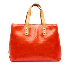 ルイ ヴィトン モノグラム ヴェルニ リードPM ハンドバッグ M91088 ルージュ レッド エナメル レザー レディース LOUIS VUITTON 中古