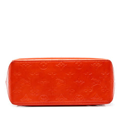 ルイ ヴィトン モノグラム ヴェルニ リードPM ハンドバッグ M91088 ルージュ レッド エナメル レザー レディース LOUIS VUITTON 中古