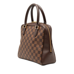 ルイ ヴィトン ダミエ ブレラ ハンドバッグ N51150 ブラウン PVC レザー レディース LOUIS VUITTON 【中古】