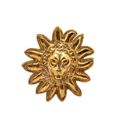 シャネル ココマーク ライオン ブローチ ゴールド メッキ レディース CHANEL 【中古】